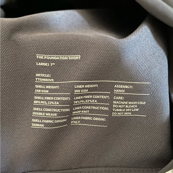 Ten Thousand Iron Foundation Short 7” Lined - Picture 2 of 4